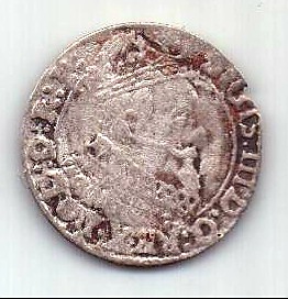 1 грош 1626 Данциг Гданьск Польша XF
