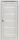 Межкомнатная Дверь Verda Х-3 Лиственница Белая со Стеклом Гранит Прозрачный / Верда