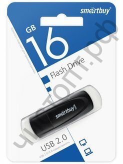 флэш-карта Smartbuy 16GB Scout Black