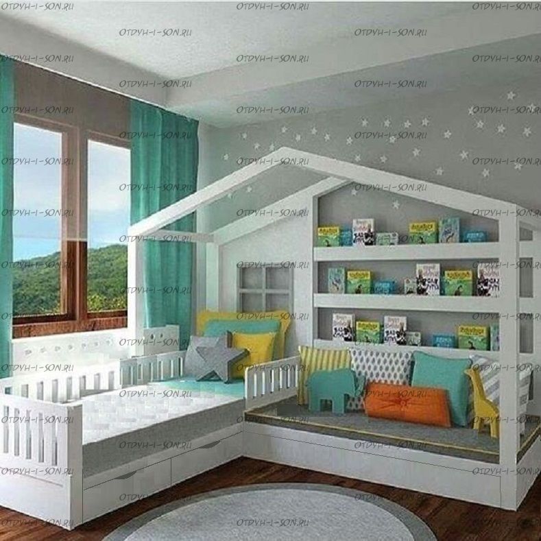 Дизайн и интерьер детской комнаты - грамотная расстановка мебели в комнате ребенка
