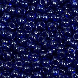 Бисер чешский 36100 синий прозрачный блестящий Preciosa 1 сорт купить оптом