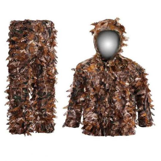 Охотничий камуфляжный костюм 3D (камуфляж, зеленый) р.48-50