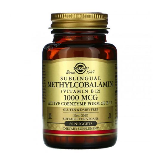 Метилкобаламин (витамин В12) 1000 мкг, 60 табл