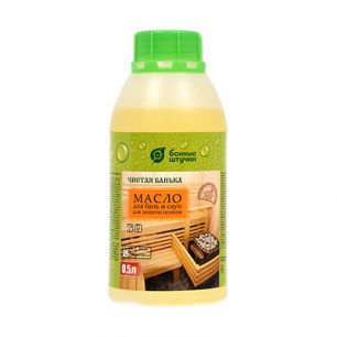 Масло для защиты полков для бани и сауны Банные Штучки 05 л 34996