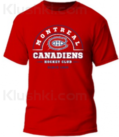 Футболка "Montreal Canadiens" Hockey (Body Style) печать, красная