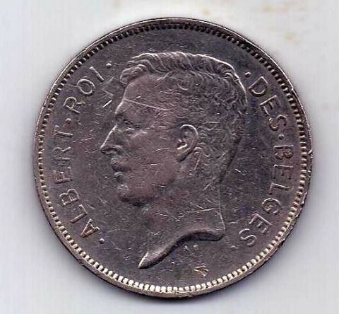 20 франков 1931 Бельгия Редкость XF