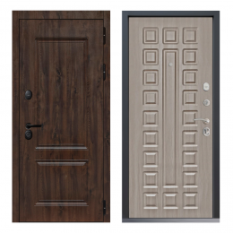 Входная дверь  Command Doors Шале 01 Белая лиственница металлическая