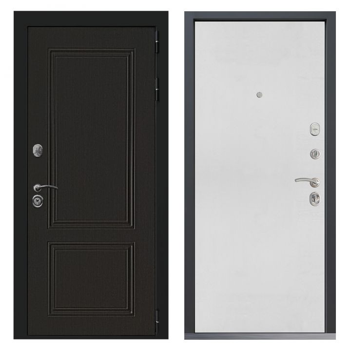 Входная дверь  Command Doors Гранд (GRAND) 00 Белый матовый металлическая