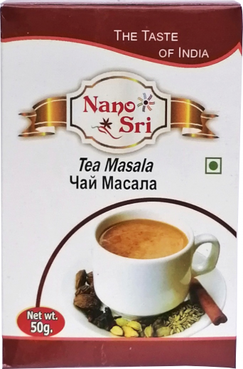 Смесь специй для чая | TЕА MASALA | 50 г | Nano Sri