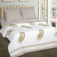 «Прикосновение» (DE LUXE) постельное белье Поплин 1.5 спальный