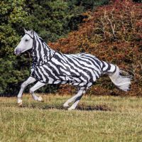 Антимоскитная попона с капором "Buzz-Off Zebra With Detachable Neck" от Bucas