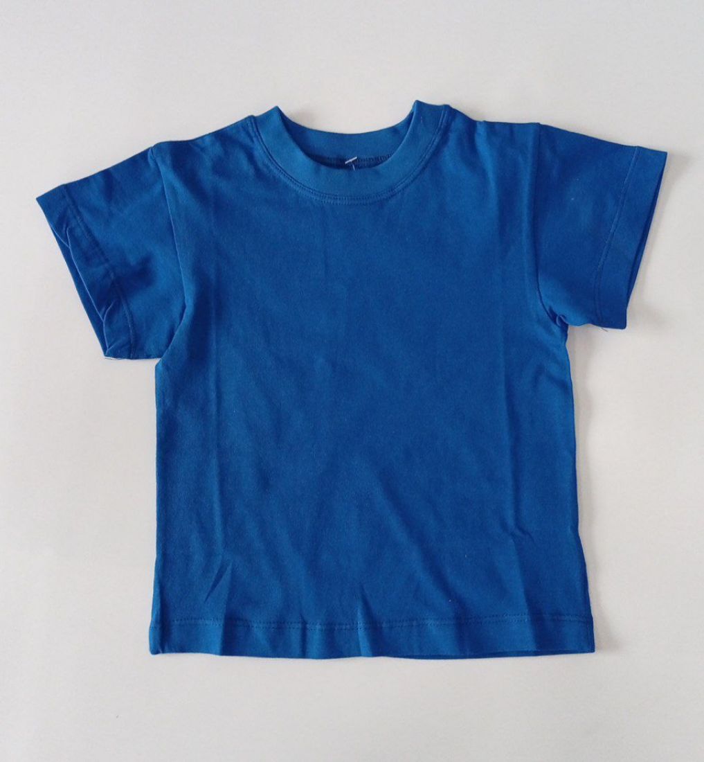 Синяя футболка для мальчика Basia