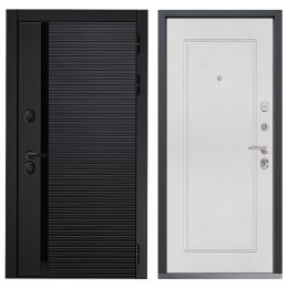 Входная дверь  Command Doors Горизонт (HORIZONT)  38.02 Белый матовый металлическая