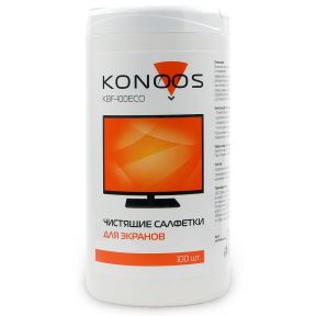 Салфетки для экранов Konoos KBF-100ECO