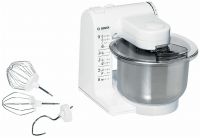 Кухонный комбайн Bosch MUM4407, белый/серебристый