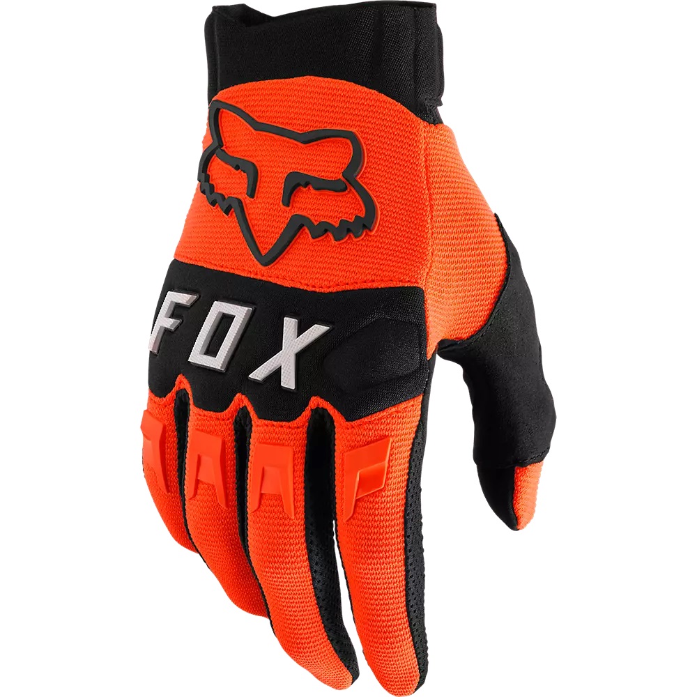 Fox Dirtpaw Fluorescent Orange перчатки для мотокросса