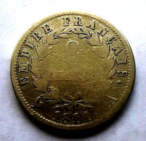 2 франка 1811 Франция Наполеон I Редкость