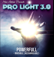 Супер яркие профессиональные, сценические огоньки D'Light - Pro Light 3.0 White Pair (Gimmicks and Online Instructions) by Marc Antoine