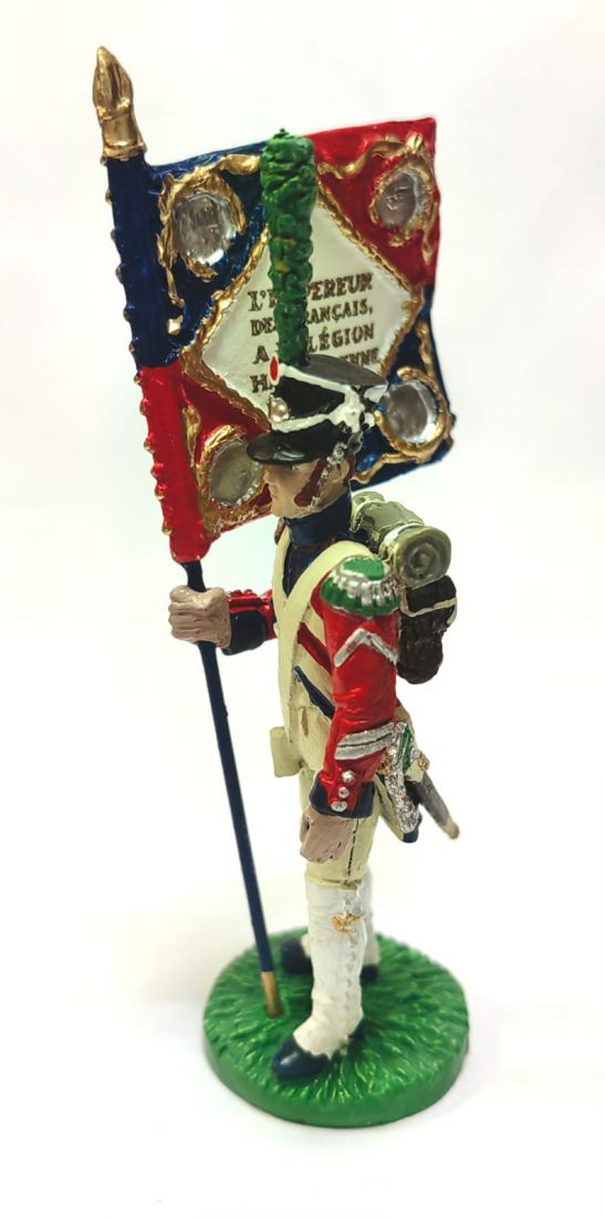 Фигурка Знаменосец Ганноверского легиона на службе Франции, 1808-1811гг. Олово