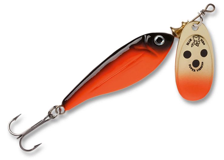 Блесна Blue Fox Minnow Super Vibrax (цвет SRB) BFMSV-SRB