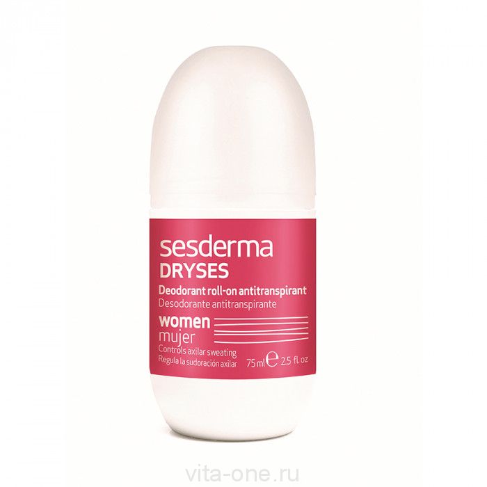 DRYSES BODY Deodorant antipersperant roll-on for women – Дезодорант-антиперспирант для женщин Sesderma (Сесдерма) 75 мл