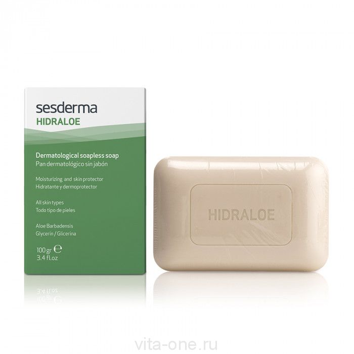 HIDRALOE Dermatological soapless soap – Мыло твердое дерматологическое Sesderma (Сесдерма) 100 г