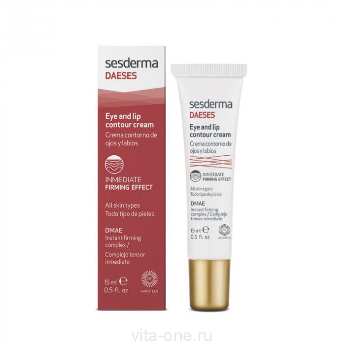 DAESES Eyes-lips contour cream – Крем-контур для глаз и губ Sesderma (Сесдерма) 15 мл