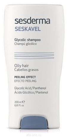 SESKAVEL Glycolic shampoo – Шампунь с гликолевой кислотой Sesderma (Сесдерма) 200 мл