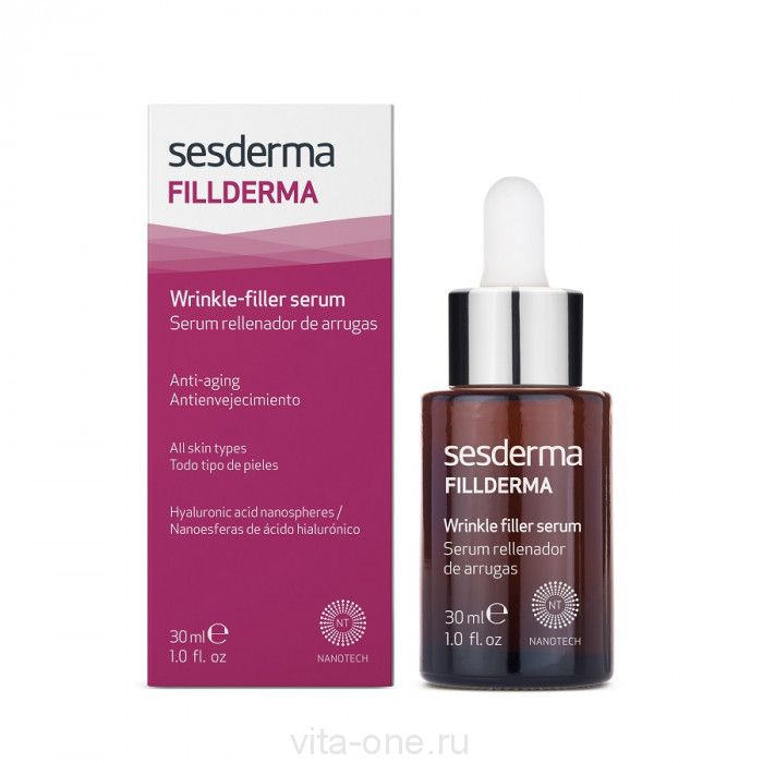 FILLDERMA Serum – Сыворотка для заполнения всех типов морщин Sesderma (Сесдерма) 30 мл