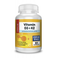 CHIKALAB - Vitamin D3 K2 2000 МЕ
