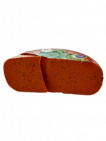 Сыр с красным песто