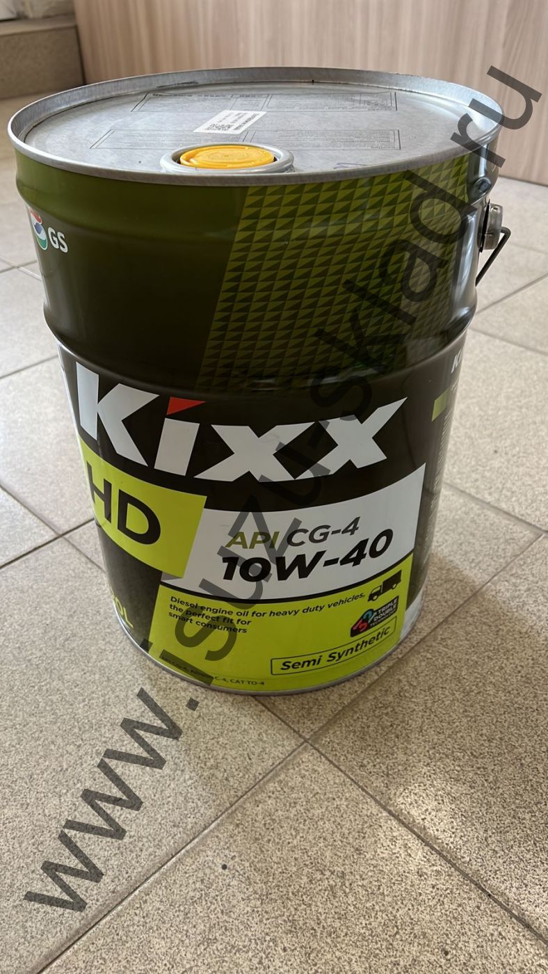 Масло моторное kixx 10w40 cg4 20 литров пс (Корея)