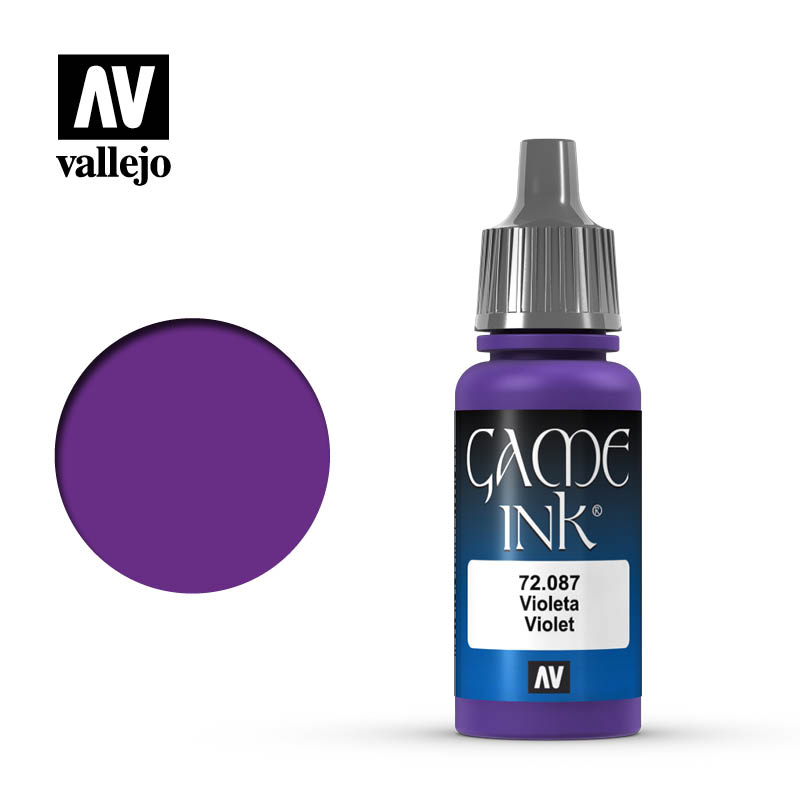 Краска Vallejo Game Ink - Violet (72.087)