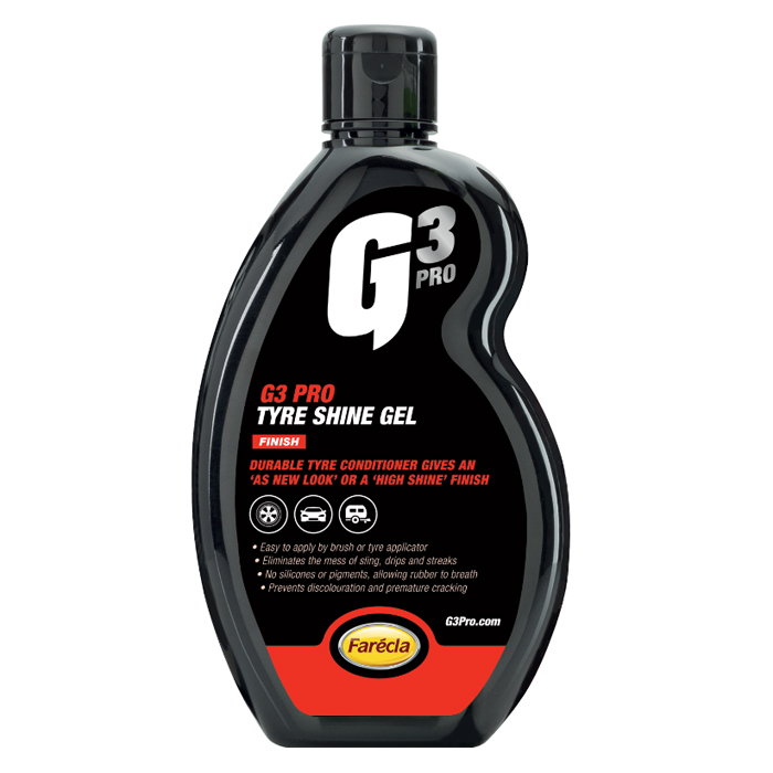 Farecla G3 Pro Tyre Shine Gel Кондиционер для шин, объем 500мл.