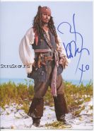 Автограф: Джонни Депп. Пираты Карибского моря: Сундук мертвеца