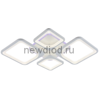 Управляемый светильник QUADRO 8193 4-лепестка 600мм 60W S-16м² RGB подсветка 3/6/4000K пульт Oreol