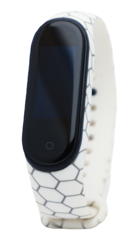 Силиконовый ремешок для Xiaomi Mi Band 3/4 (Ромбы)