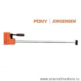 Новинка! Струбцина Cabinet Master 90 градусов с параллельными губками 762 / 98,4 мм PONY JORGENSEN 8030