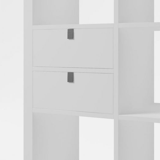 Вставка с двумя выдвижными ящиками BOX (Белый)