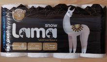Туалетная бумага Lama Snow 3-х слойная 16 м.  8 рулонов/уп.
