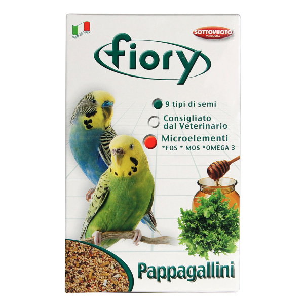 Корм для волнистых попугаев Fiory Pappagallini
