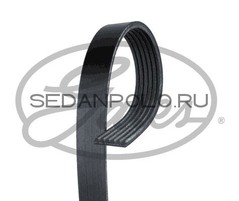 ПОЛИКЛИНОВЫЙ РЕМЕНЬ GATES VOLKSWAGEN POLO SEDAN/SKODA RAPID CFNA/CFNB Б/К