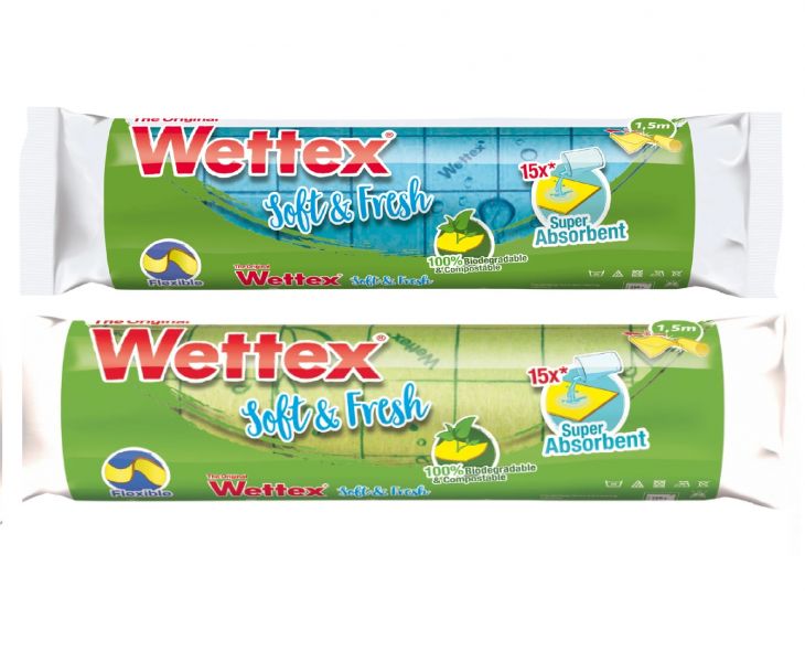 Vileda Wettex Talousliinarulla Soft & Fresh Ткань в рулоне для уборки 1.5 м