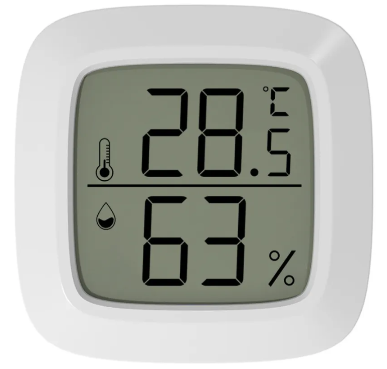 Метеостанция Whale Wake-up Temperature And Humidity Meter JXTH01 (белый)