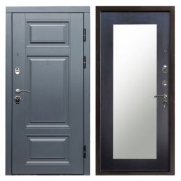 Входная дверь Termo-door Премиум Grey Зеркало триумф венге