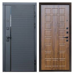 Входная дверь Termo-door Black line Престиж Дуб Металлическая