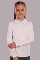 Блузка для девочки Камилла арт. 13173 [белый]