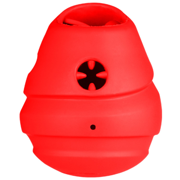 Игрушка для собак Mr.Kranch красная с ароматом бекона 8*9.5 см