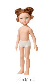 Кукла Кристи б/о, 32 см (без челки, два пучка, глаза зеленые)