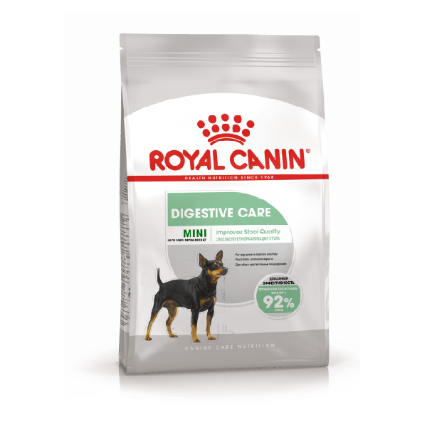 Сухой корм для собак мелких пород Royal Canin Mini Digestive Care с чувствительным пищеварением